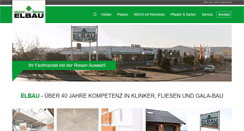Desktop Screenshot of elbau.com